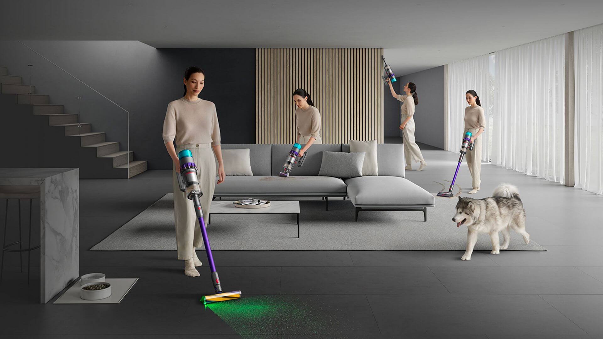 Dyson Gen5detect™ Absolute možnosti použitia