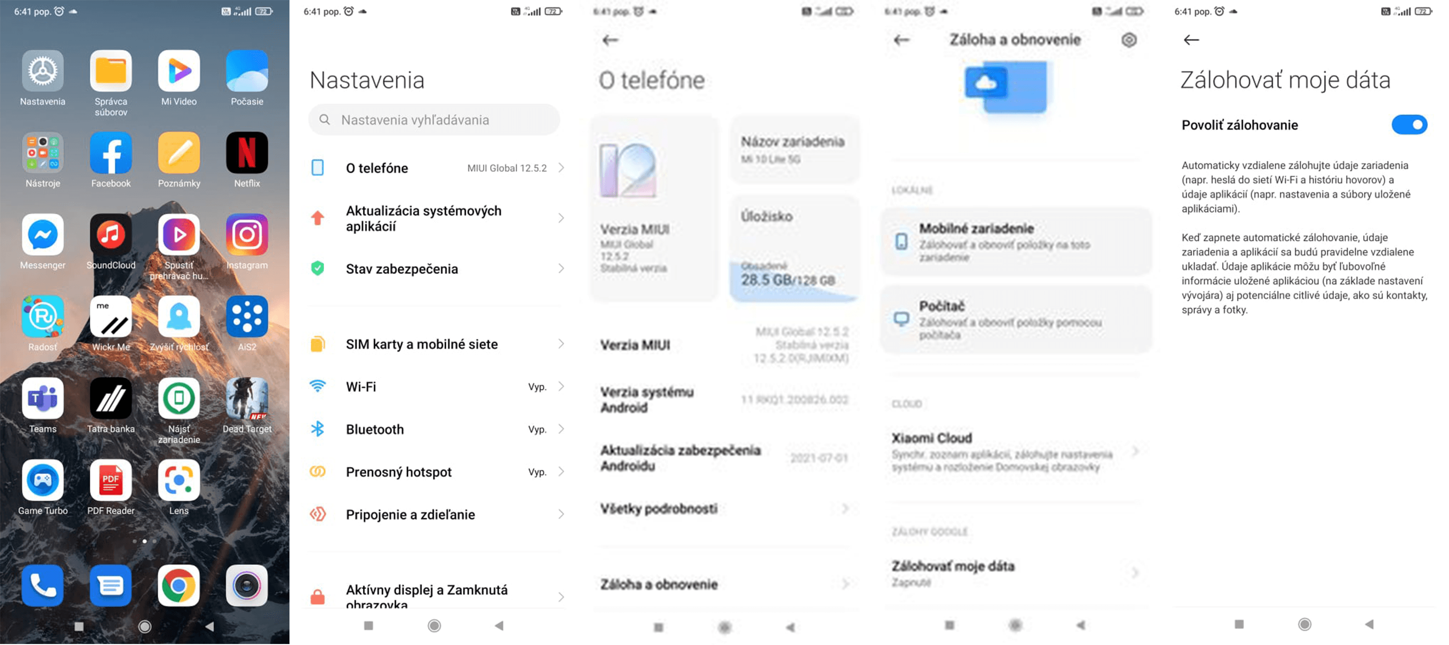 Zaloha Xiaomi 2