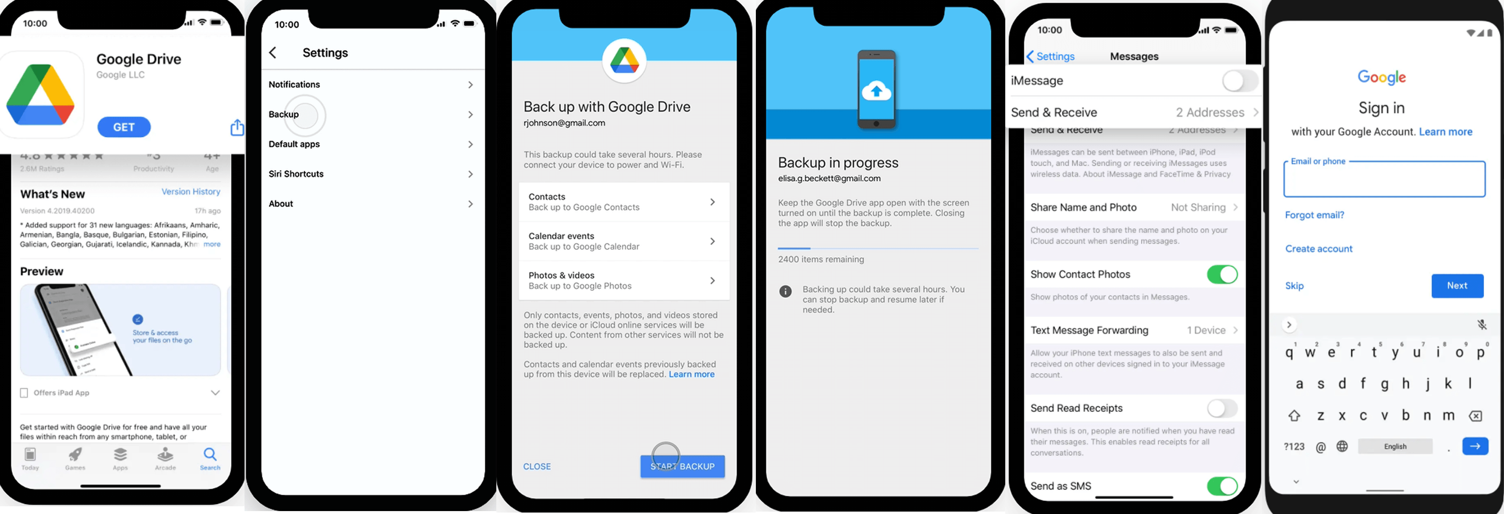 iOS na Android