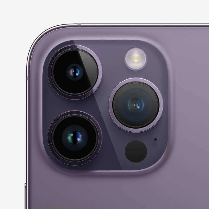 iPhone 14 Pro, Max fialový, 256 GB, zadná kamera