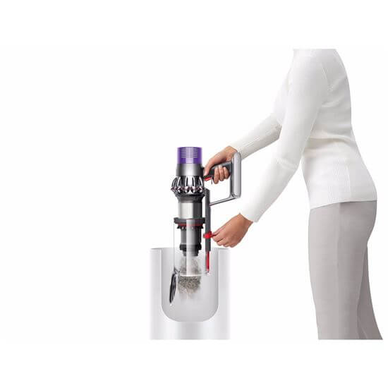 DYSON V10 EXTRA SV27 čistenie nádoby