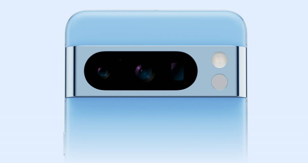 Google Pixel 8 Pro zadné fotoaparáty
