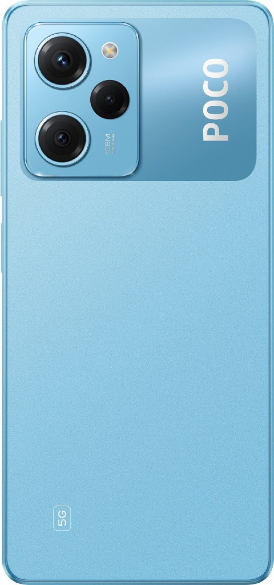 Xiaomi Poco X5 Pro zadné fotoaparáty modrý