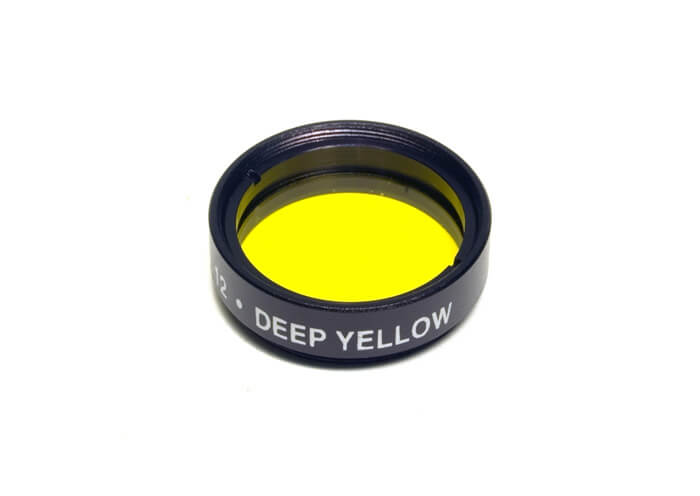 č.12 žltý astronomický filter