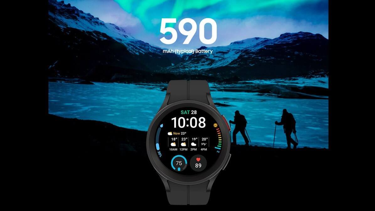 Samsung Galaxy Watch 5 PRO čierne displej