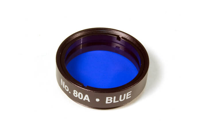 č. 80 A modrý filter