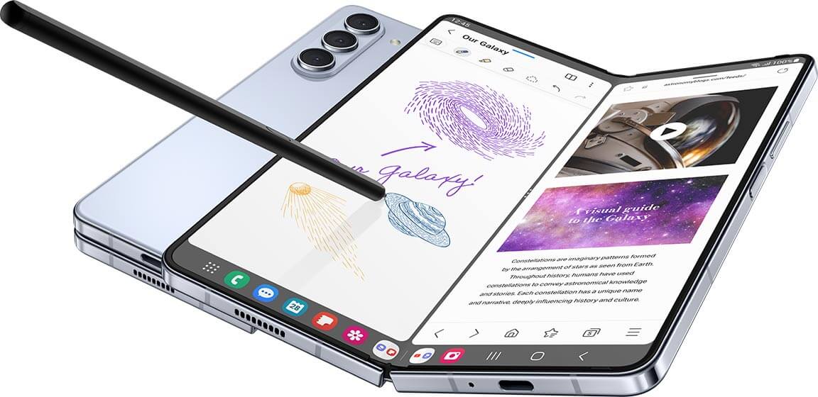 Samsung Galaxy Z Fold5 Multi Windov