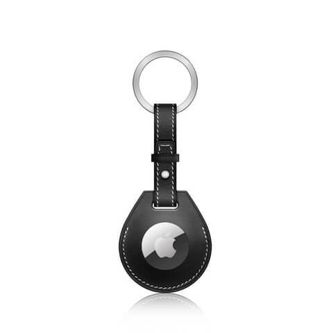 Apple AirTag kľúčenka - čierna