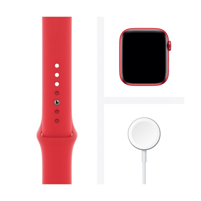 Apple Watch 6 GPS 44mm | Červené - Red - Obsah balenia