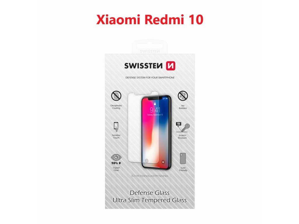 Ochranné tvrdené sklo Swissten Xiaomi REDMI 10 LTE RE 2,5D