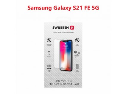 Ochranné tvrdené sklo Swissten Samsung GALAXY S21 FE RE 2,5D