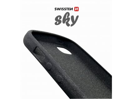 Zadné púzdro Swissten SKY Samsung  A750 GALAXY A7 2018 - čierne  + prekvapenie