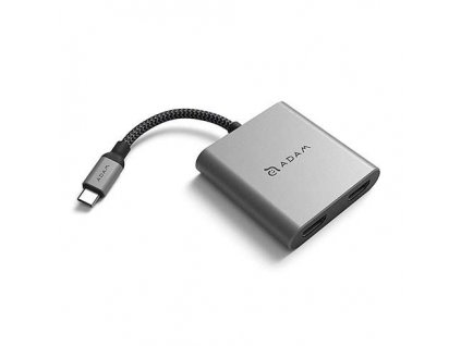 Adam Elements USB-C to Dual 4K HDMI Adapter - Space Grey