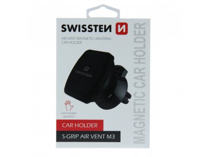 Magnetický držiak Swissten na telefón do ventilácie auta S-GRIP AV-M3