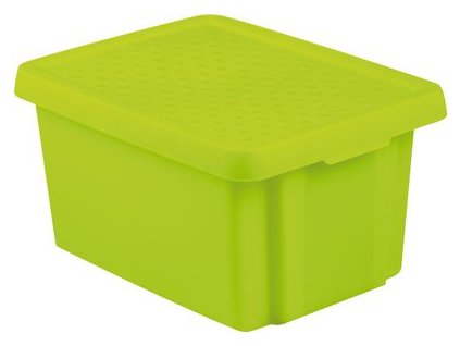 Box s vekom Curver® ESSENTIALS 16 lit., zelený, 39x30x21 cm