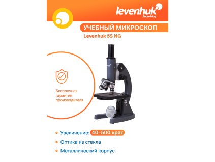 Monokulárny mikroskop Levenhuk 5S NG
