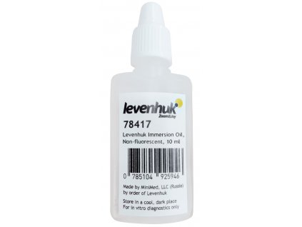 Nefluorescenčný imerzný olej Levenhuk, 10 ml  + prekvapenie
