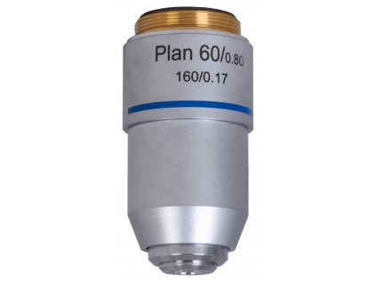 Rovinný achromatický objektív Levenhuk MED 60x