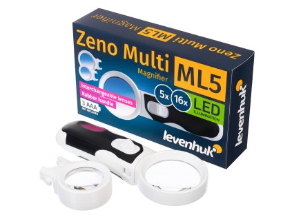 Ručná lupa Levenhuk Zeno Multi ML5 5 x a 16 x