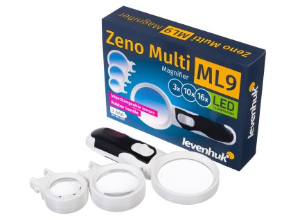 Ručná lupa Levenhuk Zeno Multi ML9 3 x, 10 x a 16 x