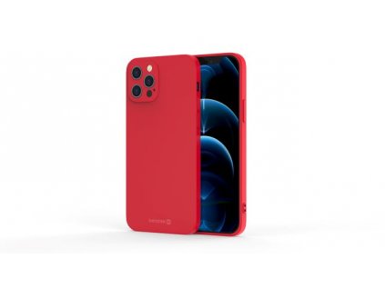 PUZDRO SWISSTEN SOFT JOY APPLE IPHONE XR ČERVENÉ