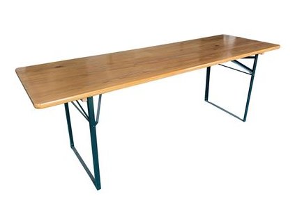 Drevený stôl DORTMUND Medium, 200x50x77 cm