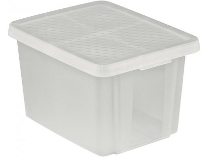 Box s vekom Curver® ESSENTIALS 16 lit., priesvitný, 39x30x21 cm