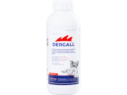 DERGALL® 1000 ml, prostriedok proti parazitom, na hydinu
