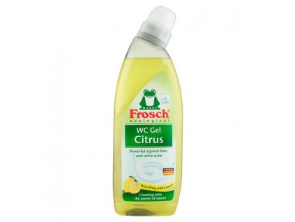 WC gél Frosch, citrus, 750 ml