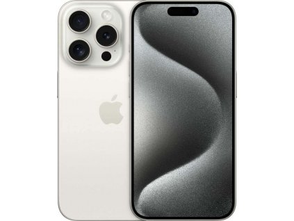 Apple iPhone 15 Pro | 128GB | Titánová biela - White Titanium