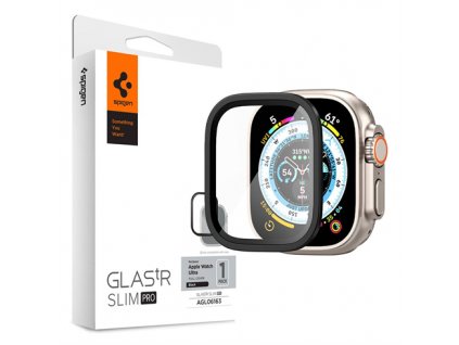 Spigen ochranné sklo Glas.tR Slim Pro pre Apple Watch Ultra - Black