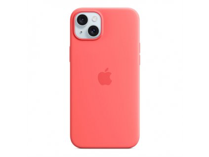 iPhone 15 Plus Silicone Case with MagSafe - Guava