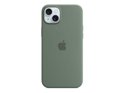 iPhone 15 Plus Silicone Case with MagSafe - Cypress