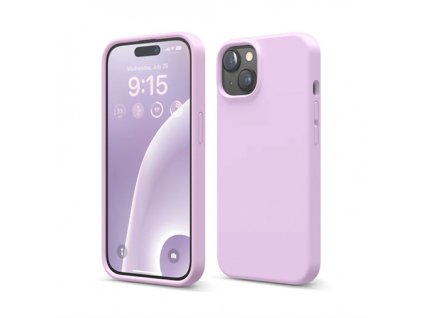 Elago kryt Silicone Case pre iPhone 15 - Light Lilac
