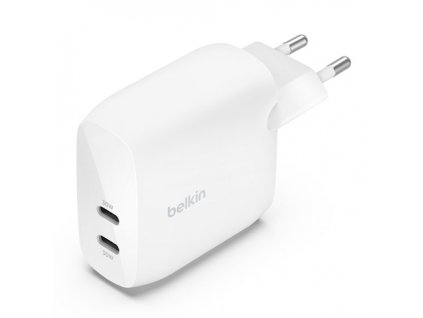 Belkin 60W Dual USB-C PD Wall Charger - White