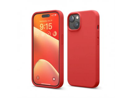 Elago kryt Silicone Case pre iPhone 15 - Red