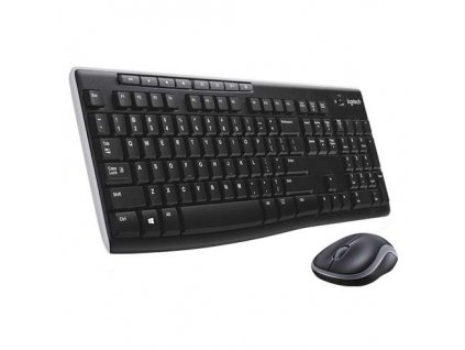 Logitech MK270 - bezdrôtová klávesnica a myš, kombo, CZ/SK