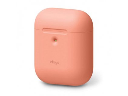 Elago Airpods 2 Silicone Case - Peach