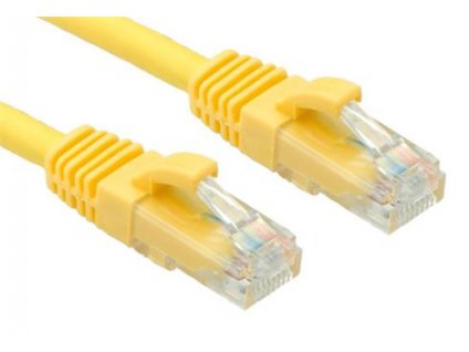 OXnet patch kábel Cat5E, UTP - 2m, žltý