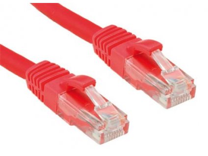 OXnet patch kábel Cat5E, UTP - 3m, červený