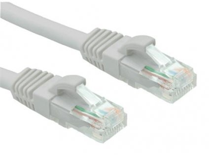 OXnet patch kábel Cat6, UTP - 3m, šedý