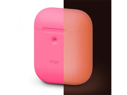 Elago Airpods 2 Silicone Case - Neon Hot Pink