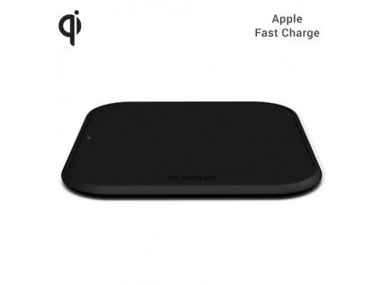 ZENS Single Wireless Charger 10W Slim-line - Black