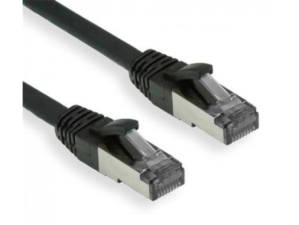 OXnet patch kábel Cat5E, FTP OUTDOOR LDPE - 0,5m, čierny
