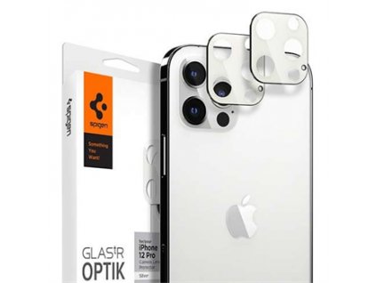 Spigen Optik Lens Protector pre iPhone 12 Pro - Silver