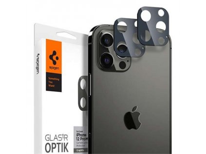 Spigen Optik Lens Protector pre iPhone 12 Pro Max - Gray