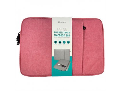 Devia puzdro Justyle pre Macbook Pro/ Air Retina 13" - Pink