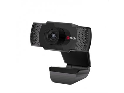 Webkamera C-TECH CAM-07HD, 720P, mikrofón, čierna