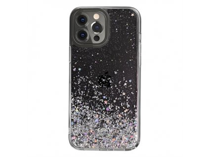 SwitchEasy kryt Starfield 3D Glitter Resin Case pre iPhone 13 Pro Max - Transparent