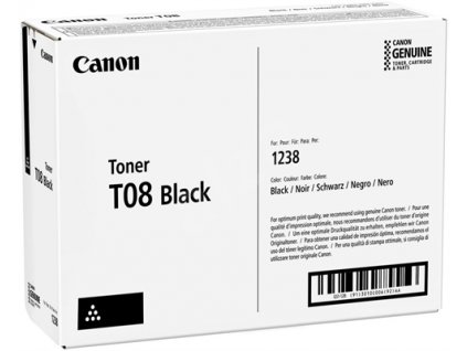 Canon toner T08 black pre i-SENSYS X 1238